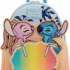 Loungefly Loungefly Disney Lilo And Stitch Snow Cone Date Night Womens Double Strap Shoulder Bag Purse Shoulder Handbags