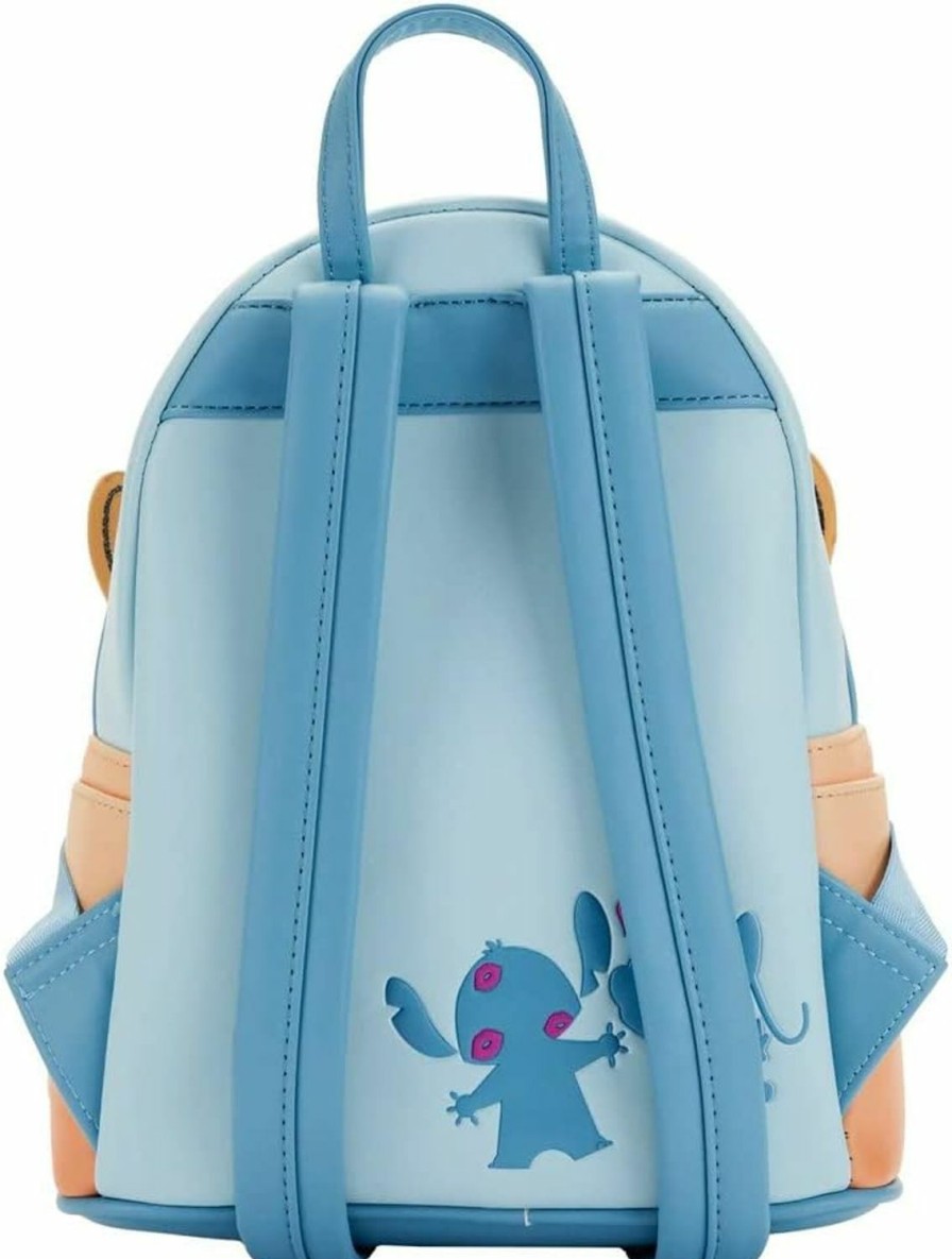 Loungefly Loungefly Disney Lilo And Stitch Snow Cone Date Night Womens Double Strap Shoulder Bag Purse Shoulder Handbags