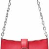 Michael Kors Michael Kors Women'S Carmen Small Pouchette Shoulder Bag (Bright Red) Shoulder Handbags