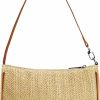 Aoekaff Aoekaff Straw Shoulder Purse Bag For Women,Small Straw Clutch Handbag For Beach Vacation Essentials Shoulder Handbags