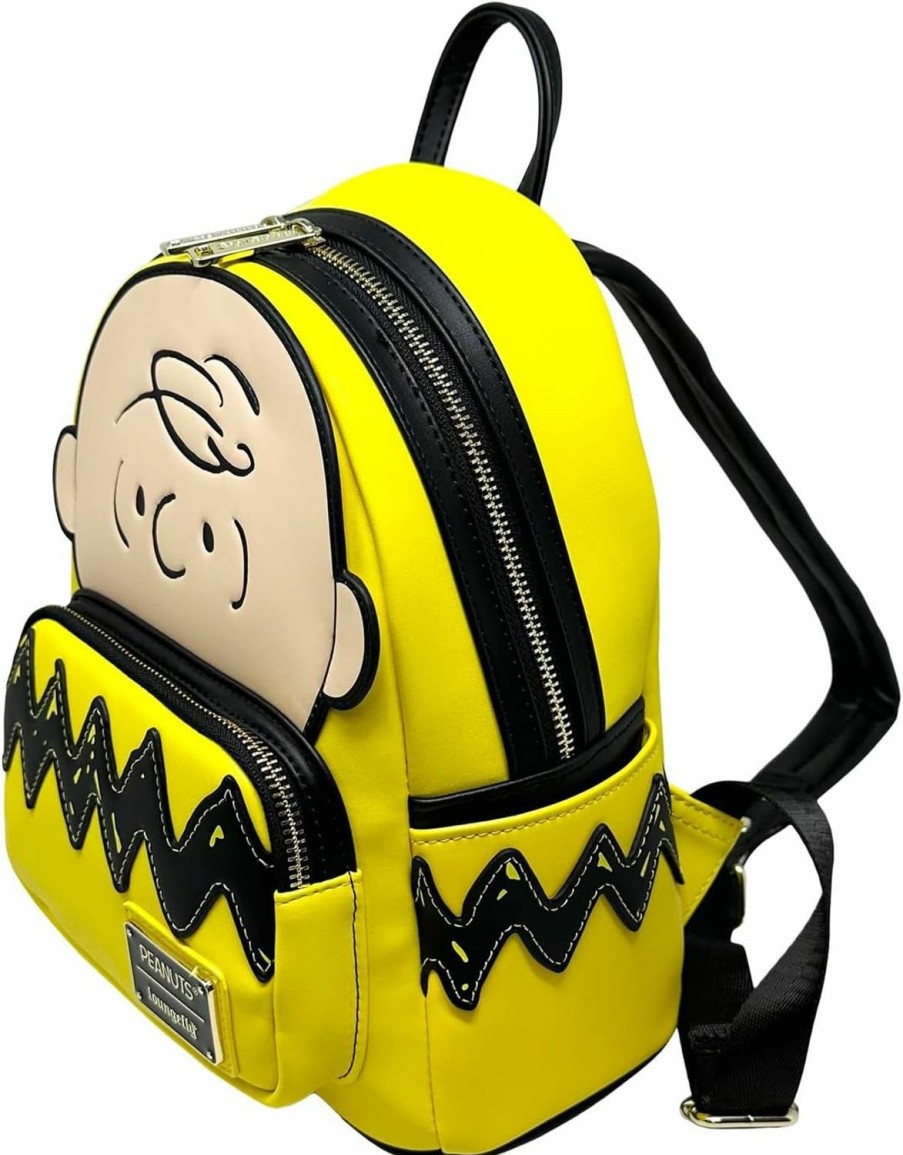 Loungefly Loungefly Peanuts Charlie Brown Cosplay Womens Double Strap Shoulder Bag Purse Shoulder Handbags